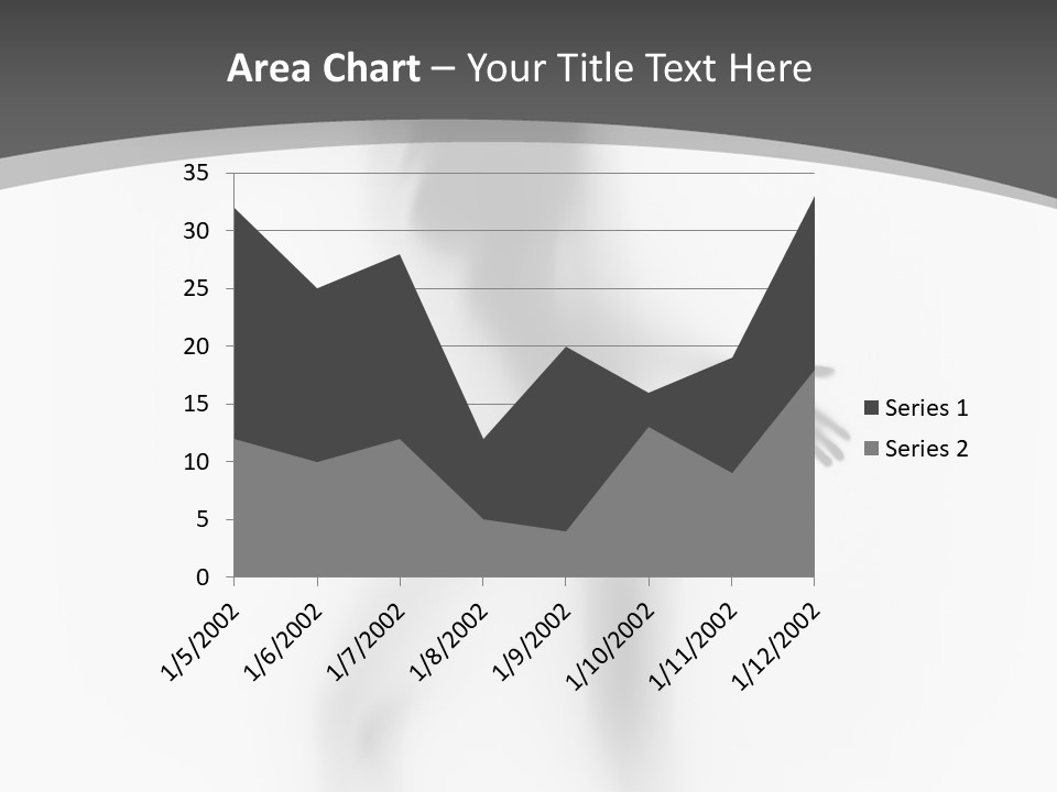 Shape Curtain Finger PowerPoint Template