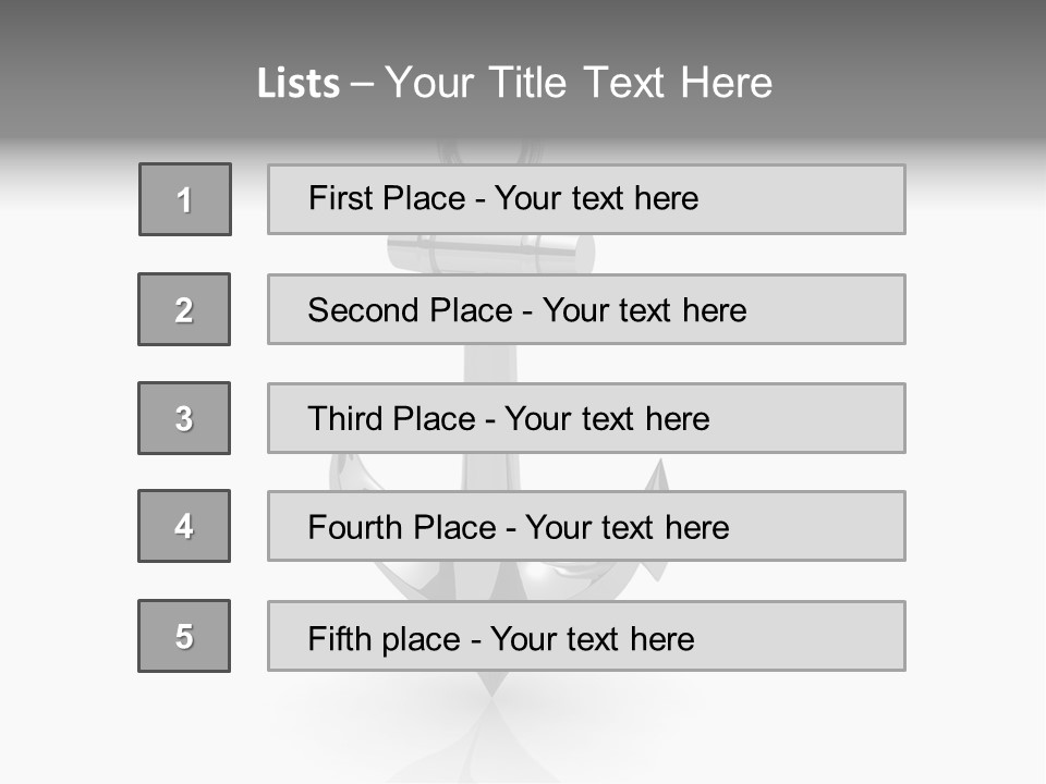 Safe Vessel Part Boat PowerPoint Template