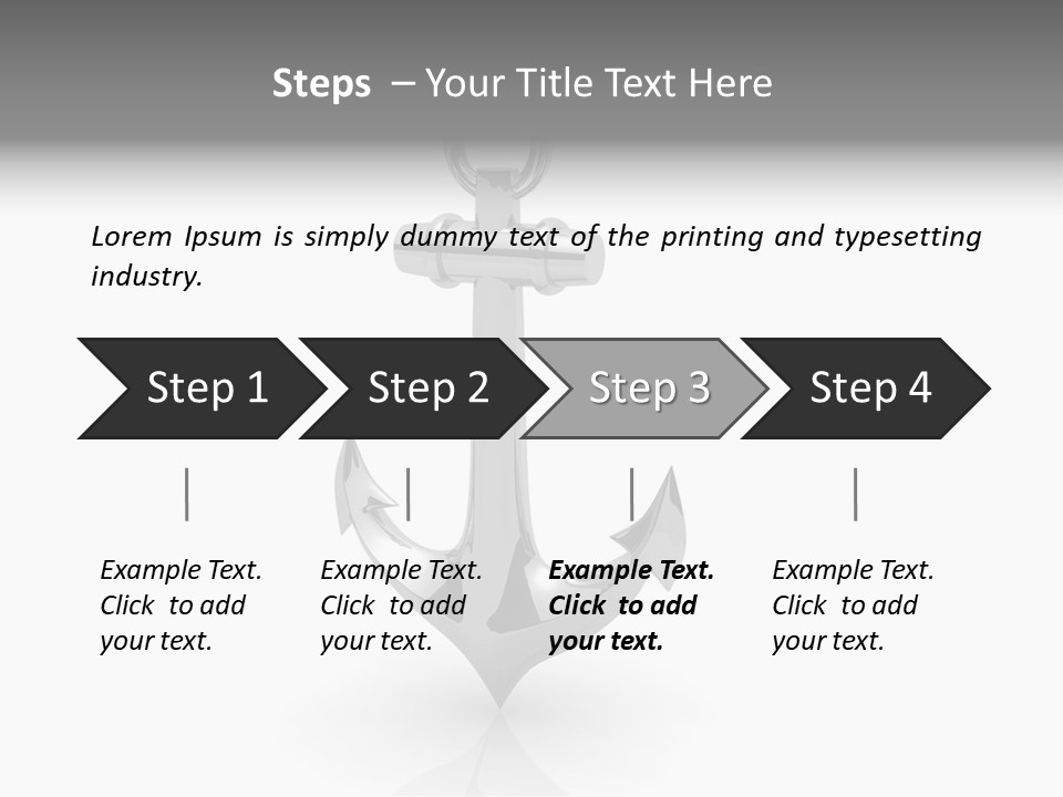 Safe Vessel Part Boat PowerPoint Template