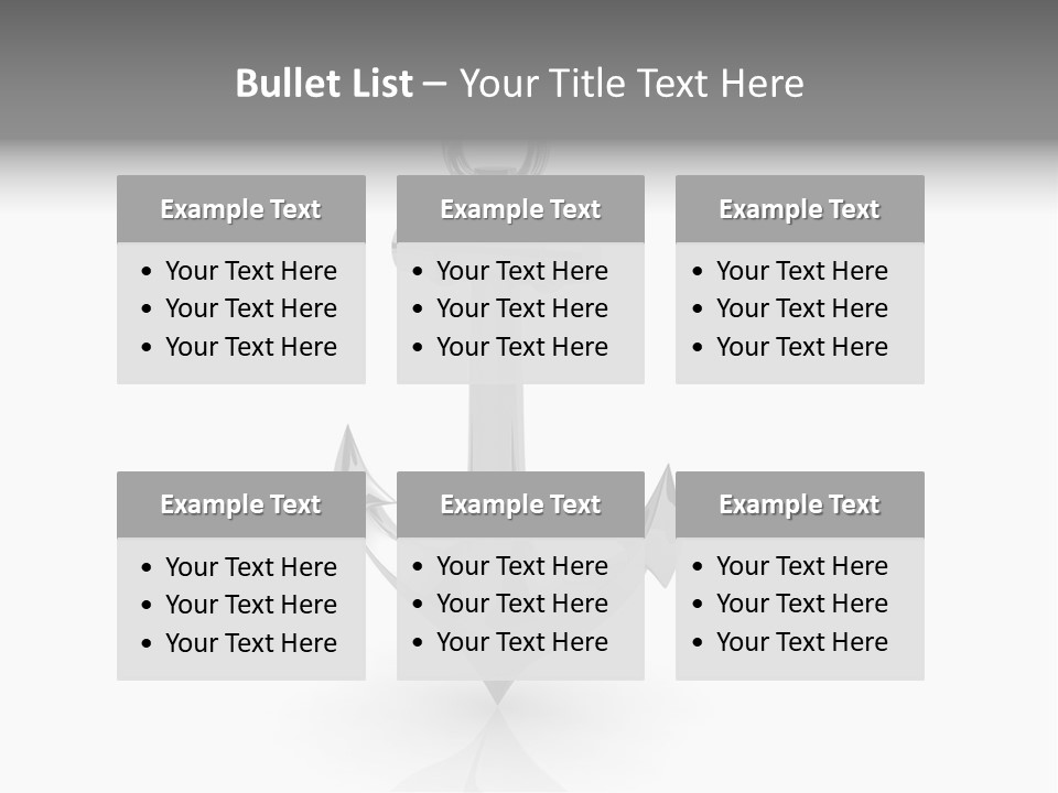 Safe Vessel Part Boat PowerPoint Template