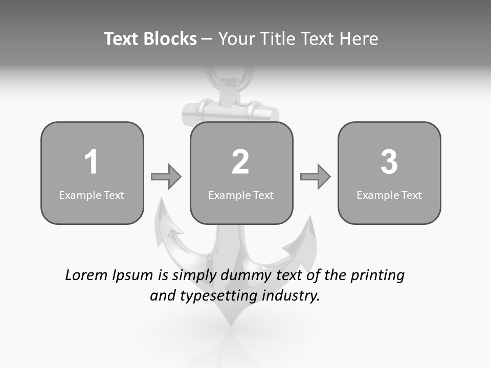 Safe Vessel Part Boat PowerPoint Template