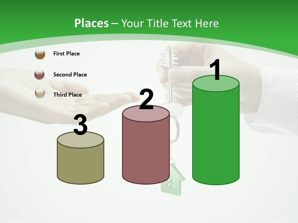 Person Gray Home PowerPoint Template