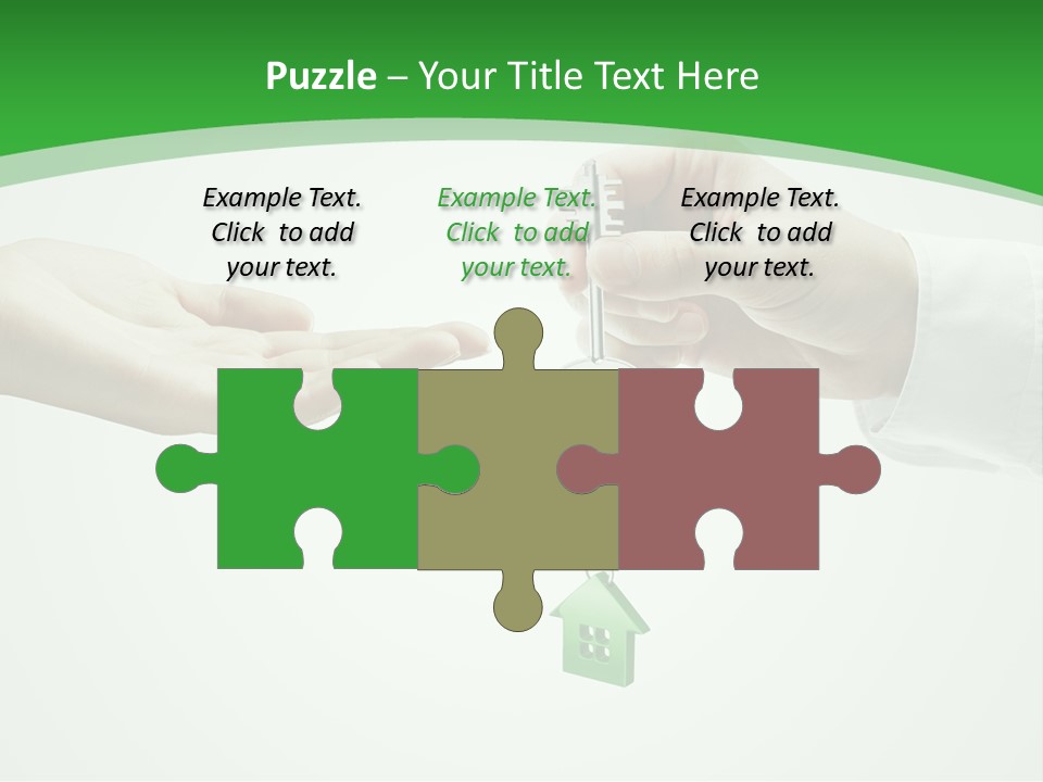 Person Gray Home PowerPoint Template