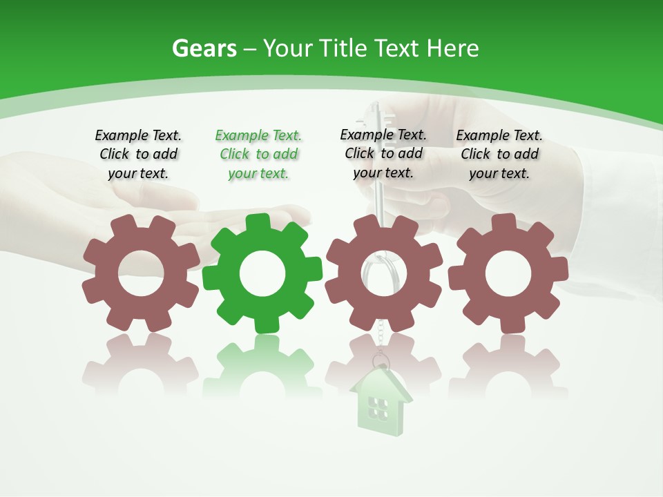 Person Gray Home PowerPoint Template