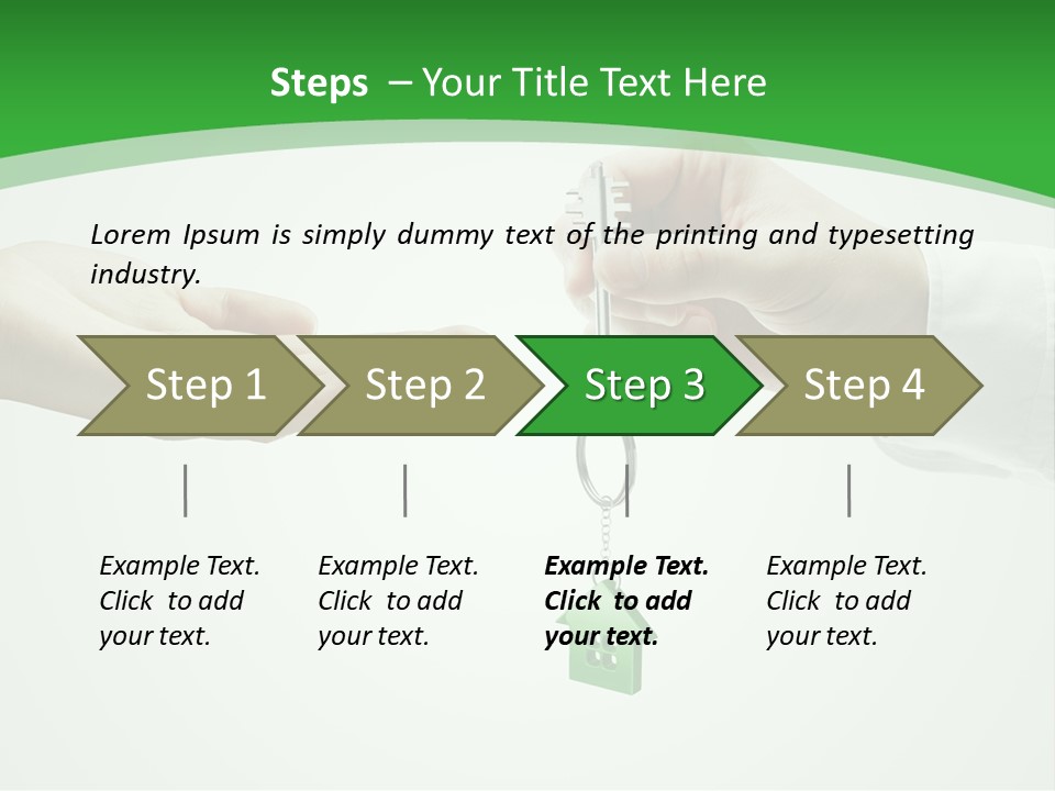 Person Gray Home PowerPoint Template