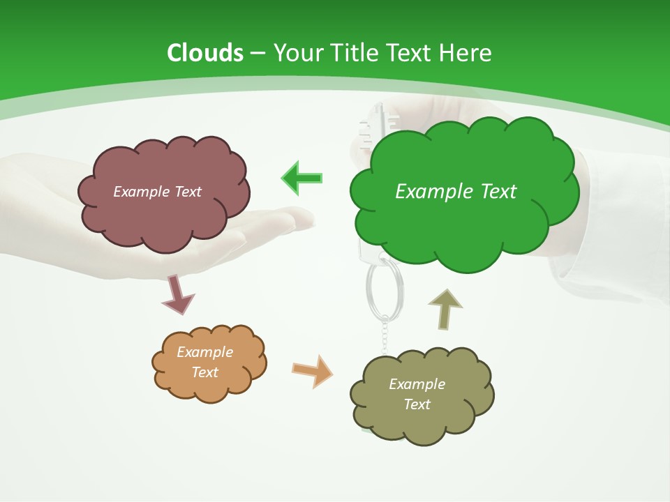 Person Gray Home PowerPoint Template