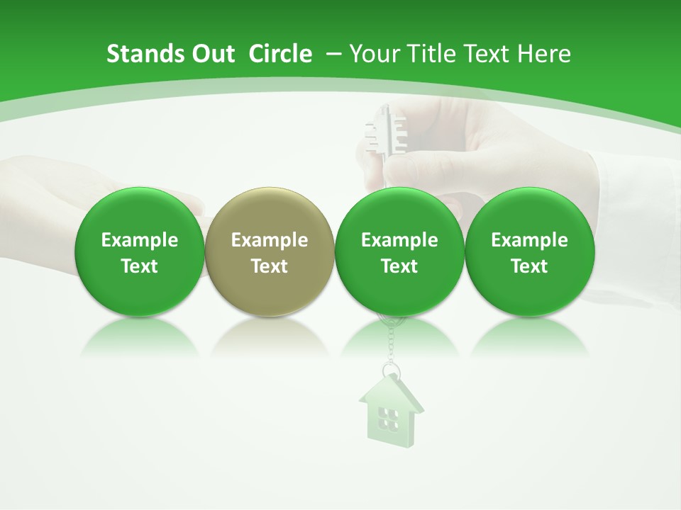 Person Gray Home PowerPoint Template