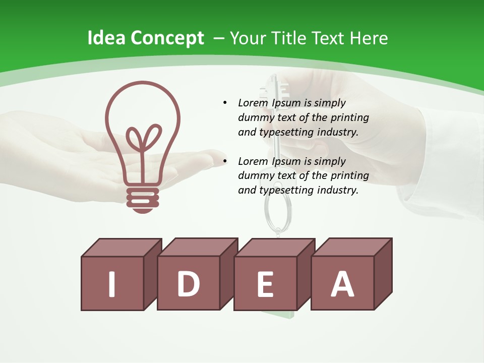 Person Gray Home PowerPoint Template