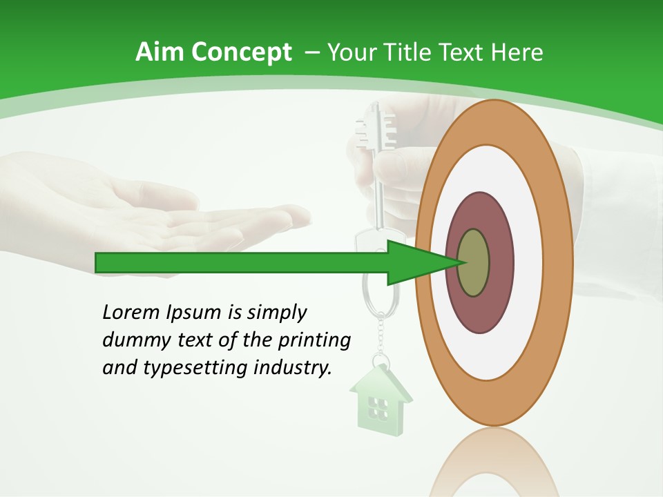 Person Gray Home PowerPoint Template