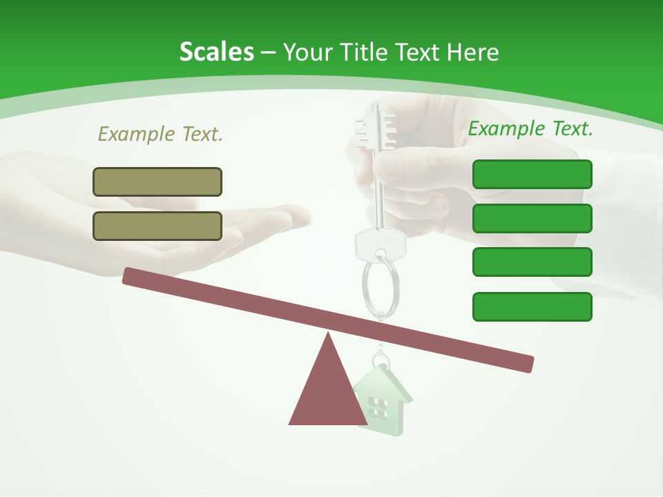 Person Gray Home PowerPoint Template
