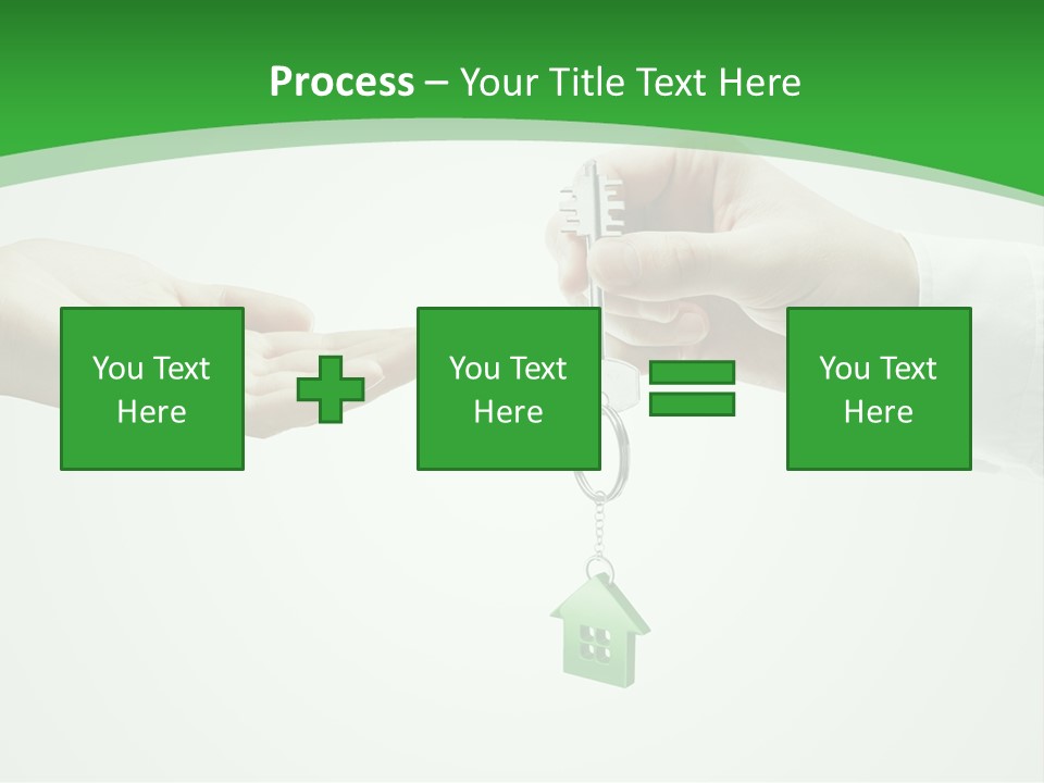 Person Gray Home PowerPoint Template