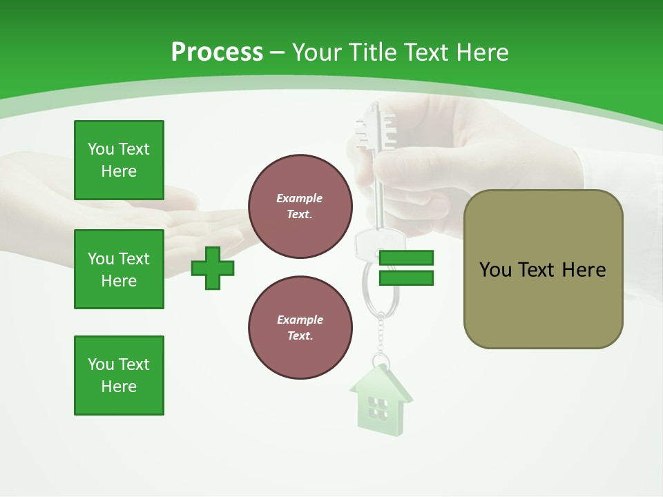 Person Gray Home PowerPoint Template