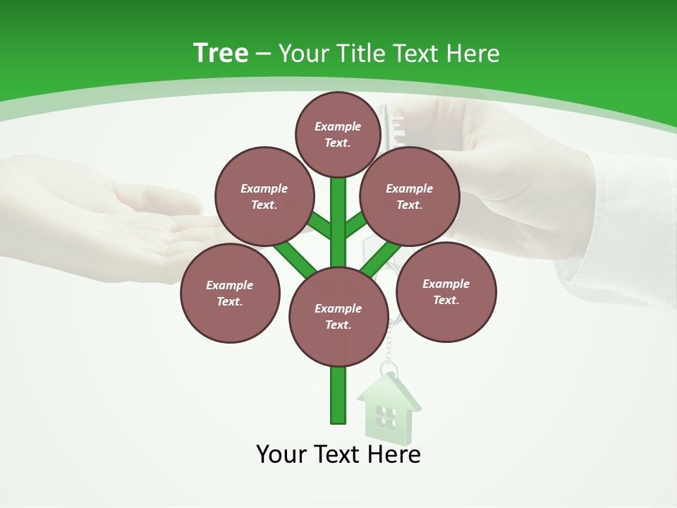 Person Gray Home PowerPoint Template