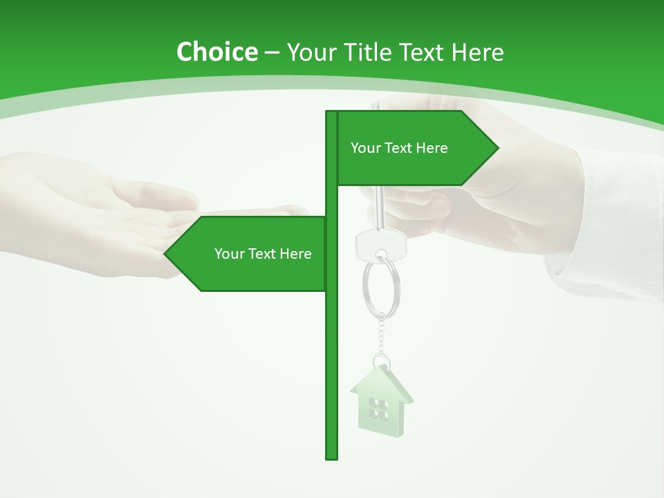 Person Gray Home PowerPoint Template