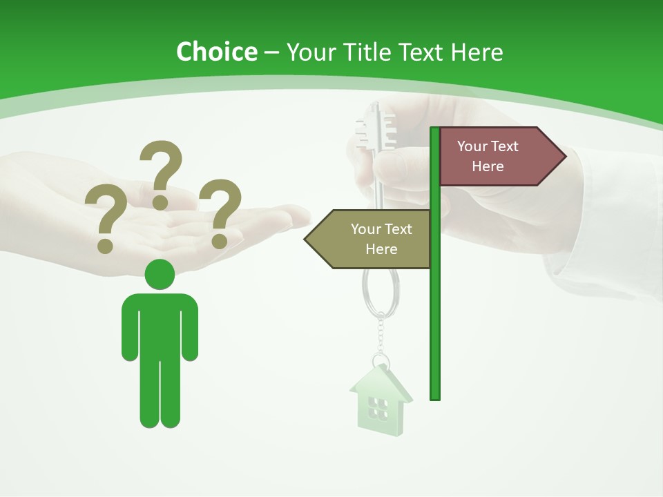 Person Gray Home PowerPoint Template