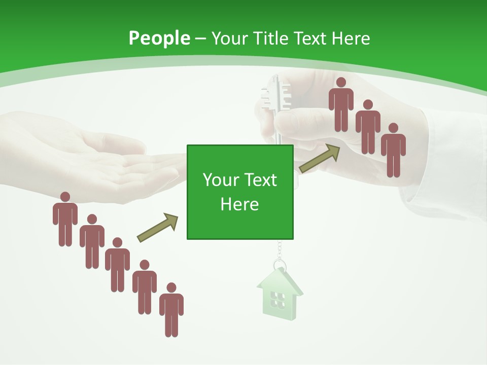 Person Gray Home PowerPoint Template