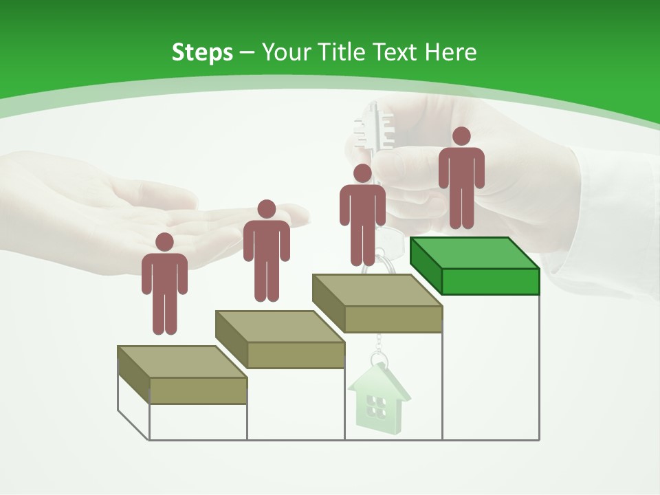 Person Gray Home PowerPoint Template