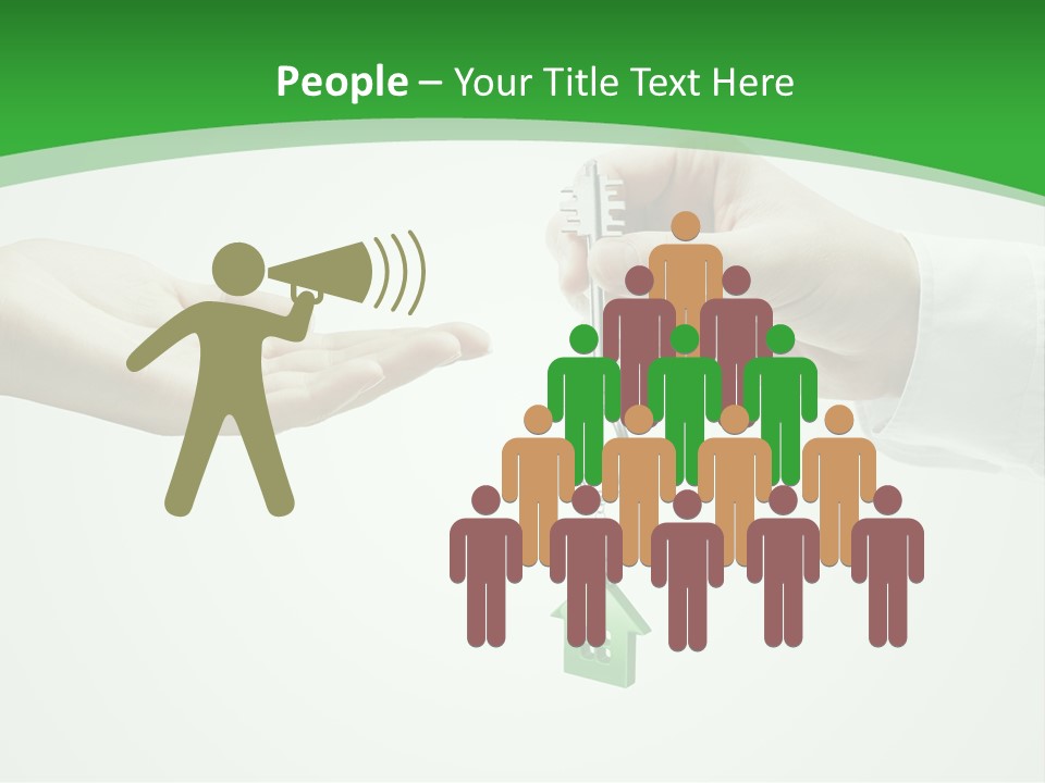 Person Gray Home PowerPoint Template