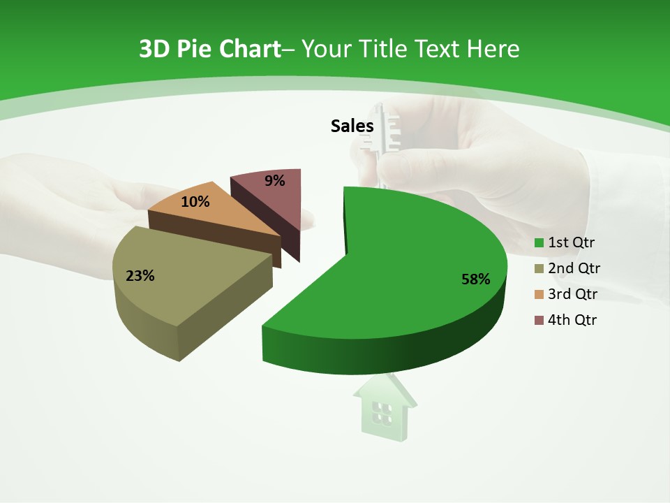 Person Gray Home PowerPoint Template