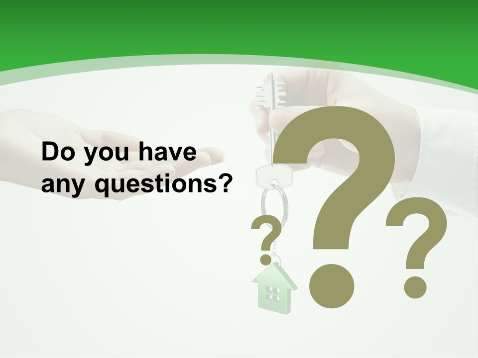 Person Gray Home PowerPoint Template