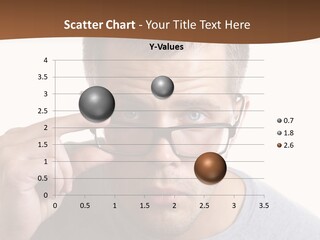 Losing Sight Portrait Human PowerPoint Template