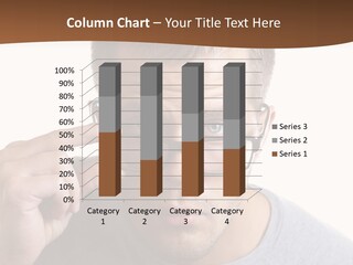 Losing Sight Portrait Human PowerPoint Template