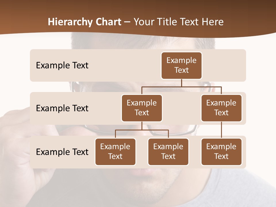 Losing Sight Portrait Human PowerPoint Template