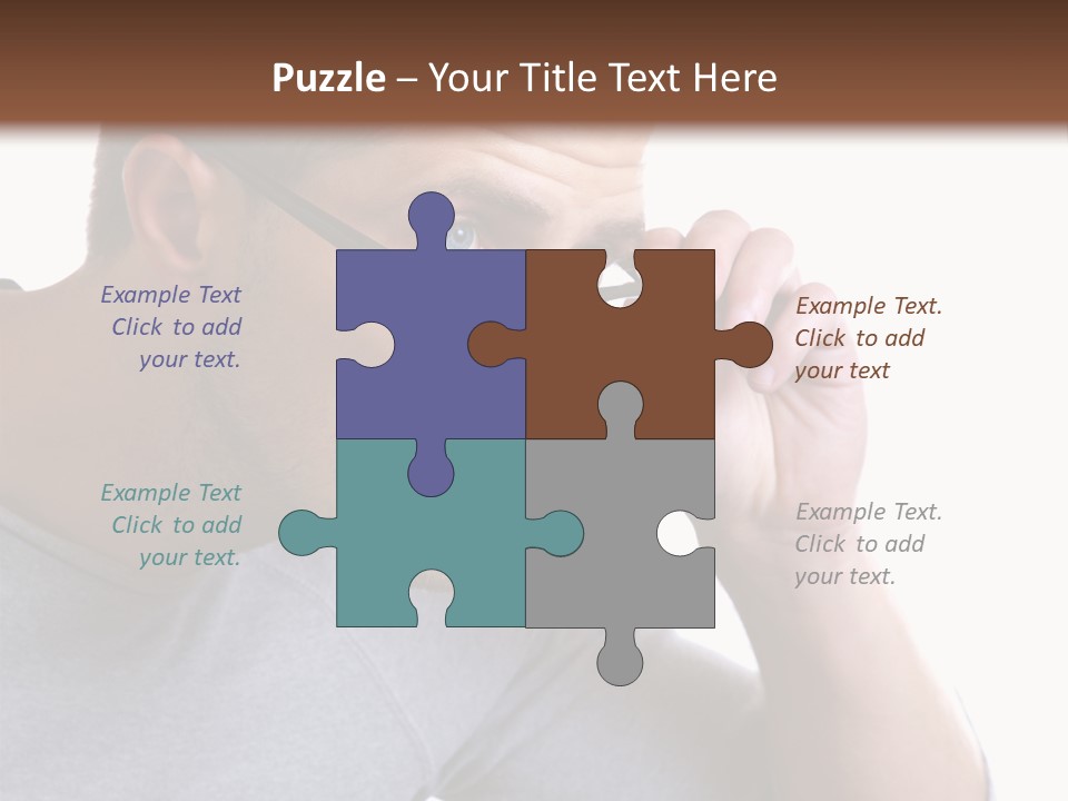 Lo Ing Ight People Hand PowerPoint Template