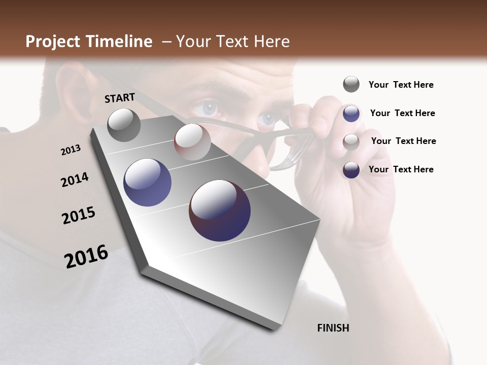 Lo Ing Ight People Hand PowerPoint Template