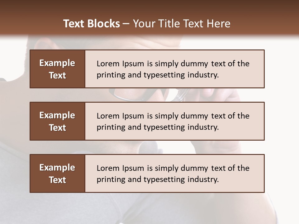 Lo Ing Ight People Hand PowerPoint Template