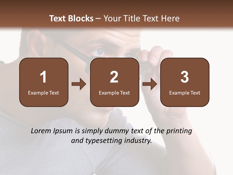 Lo Ing Ight People Hand PowerPoint Template