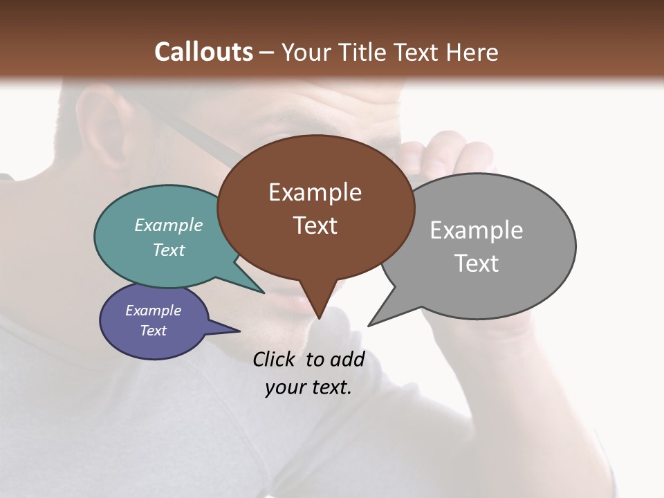 Lo Ing Ight People Hand PowerPoint Template