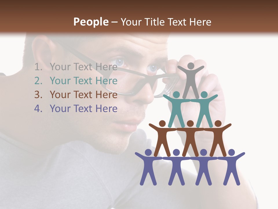 Lo Ing Ight People Hand PowerPoint Template