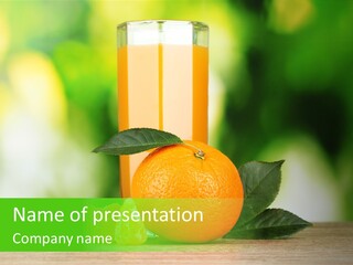 Table Healthy Ripe PowerPoint Template