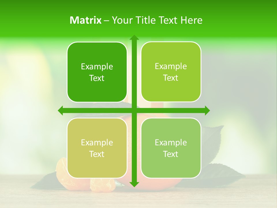 Table Healthy Ripe PowerPoint Template