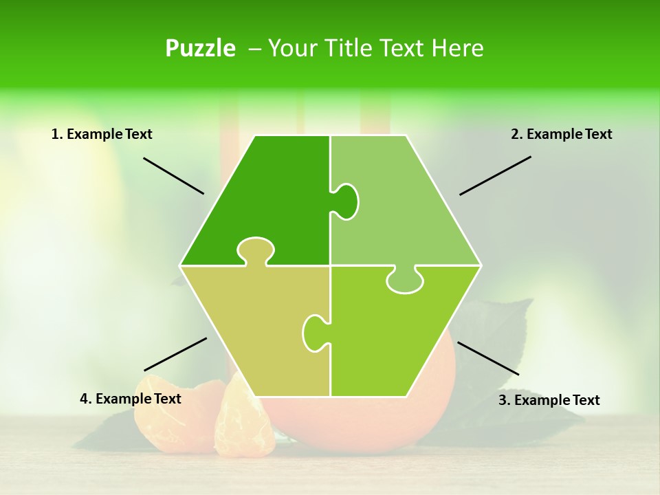 Table Healthy Ripe PowerPoint Template