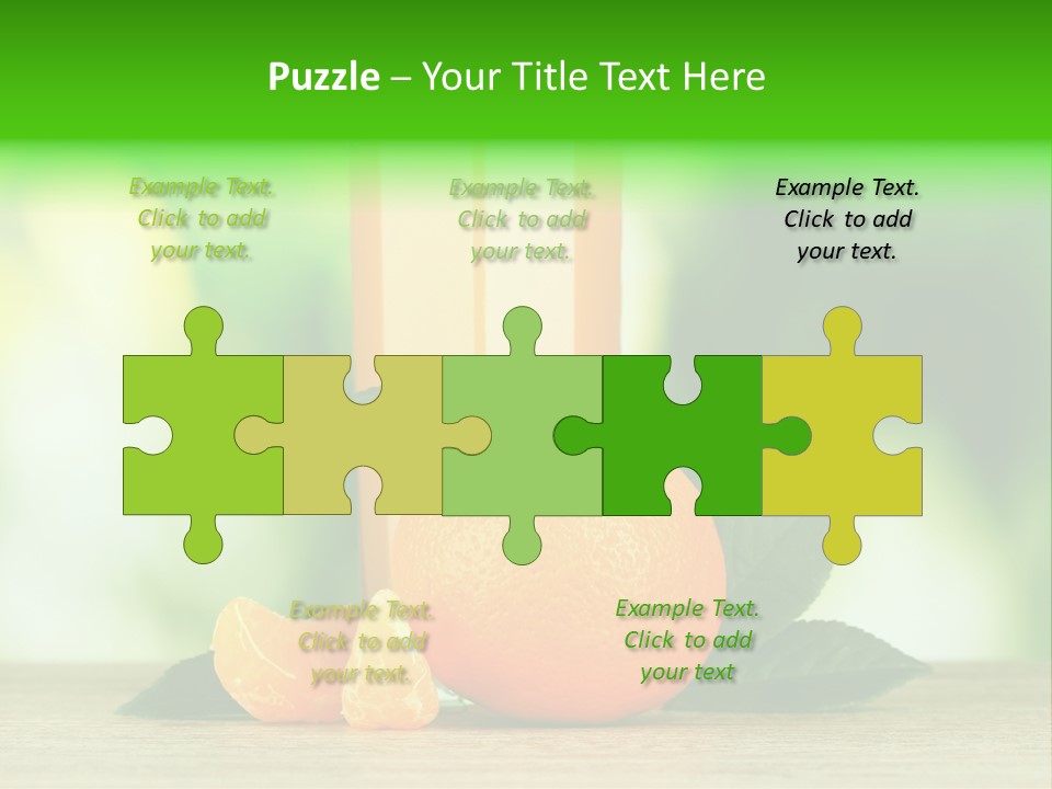 Table Healthy Ripe PowerPoint Template