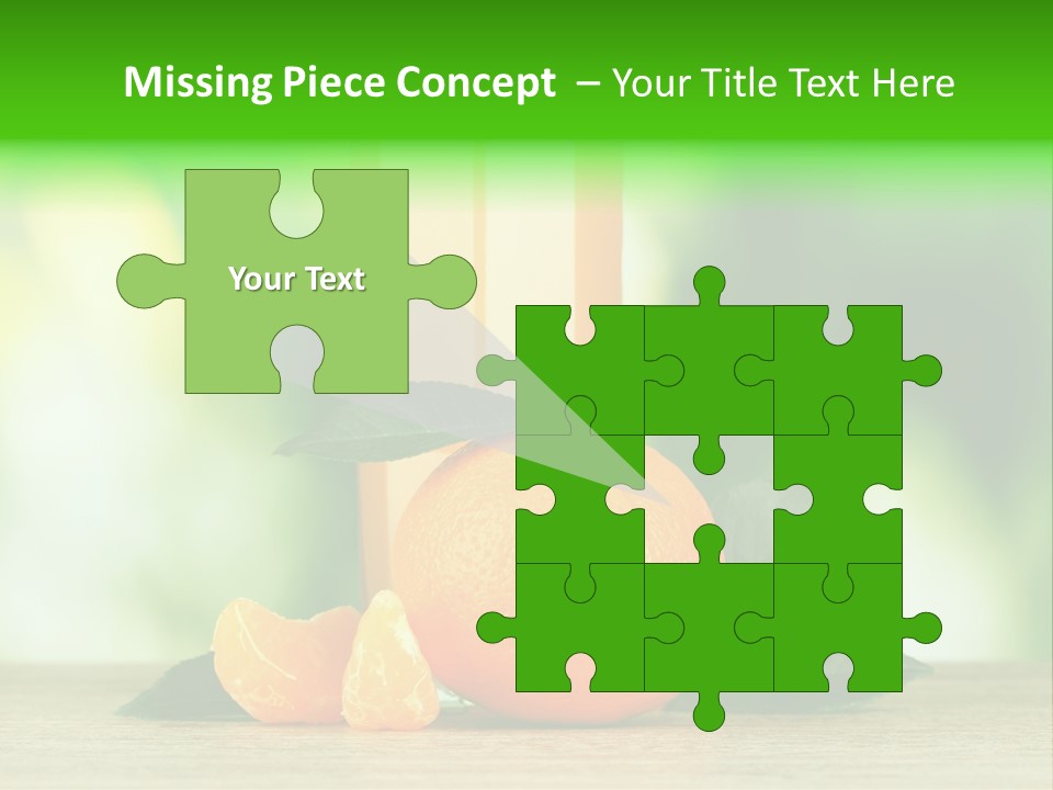 Table Healthy Ripe PowerPoint Template