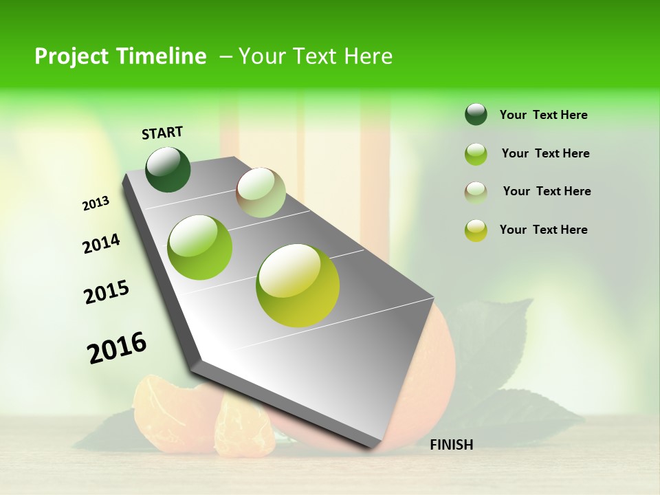 Table Healthy Ripe PowerPoint Template