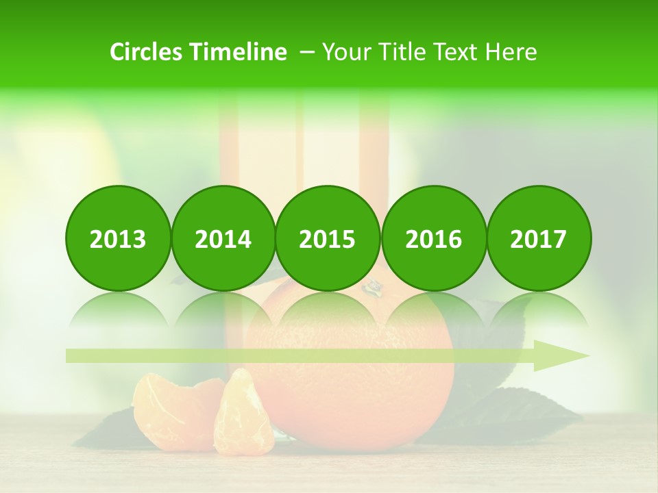 Table Healthy Ripe PowerPoint Template