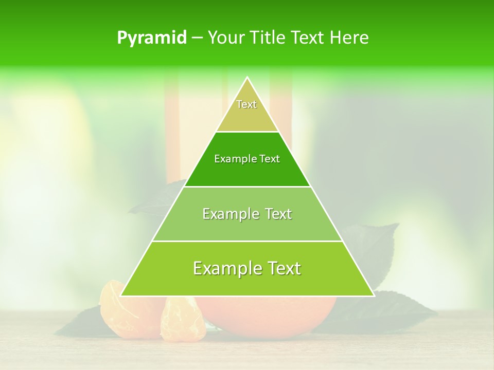 Table Healthy Ripe PowerPoint Template