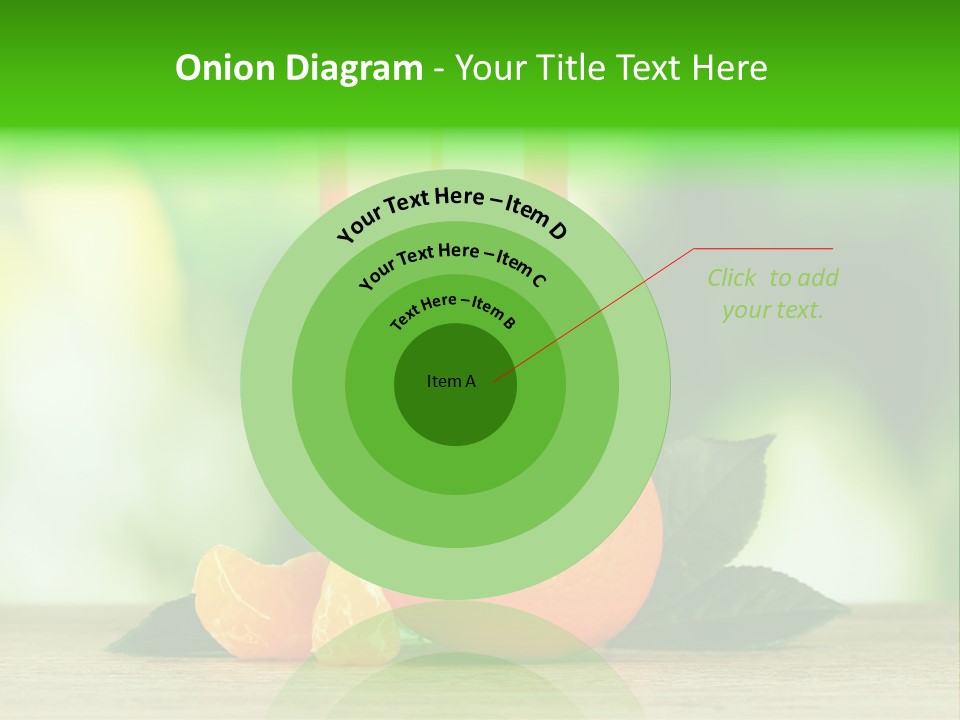 Table Healthy Ripe PowerPoint Template