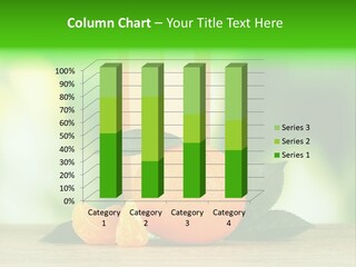 Table Healthy Ripe PowerPoint Template