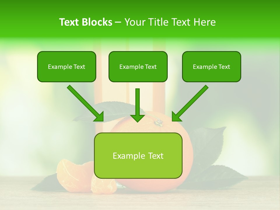 Table Healthy Ripe PowerPoint Template