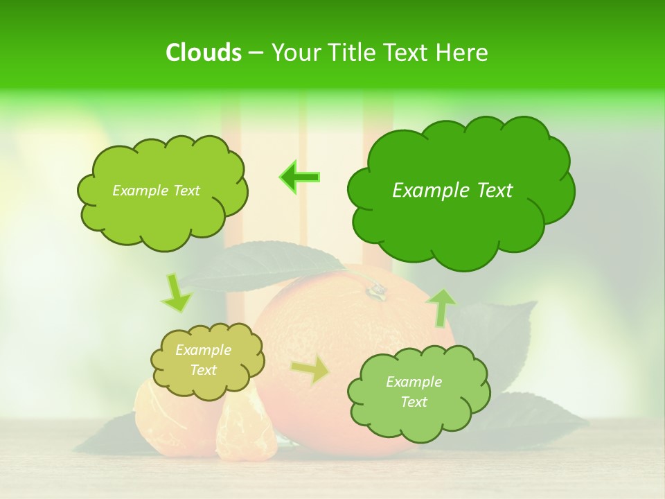 Table Healthy Ripe PowerPoint Template