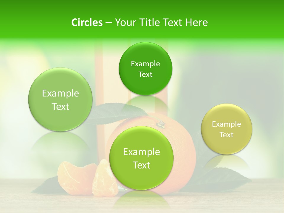 Table Healthy Ripe PowerPoint Template