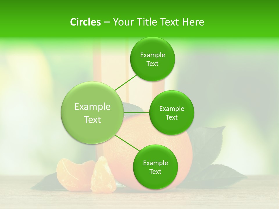 Table Healthy Ripe PowerPoint Template