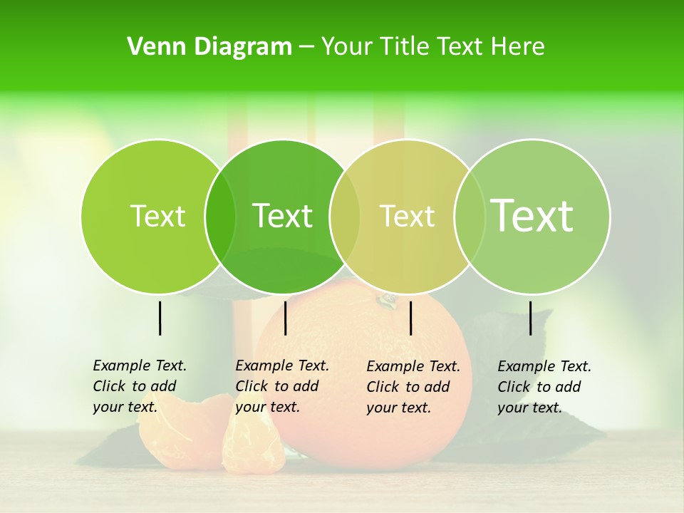 Table Healthy Ripe PowerPoint Template
