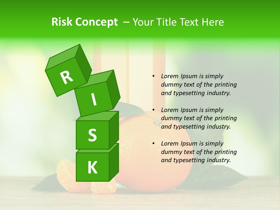 Table Healthy Ripe PowerPoint Template