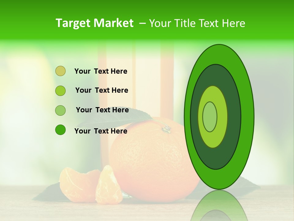 Table Healthy Ripe PowerPoint Template